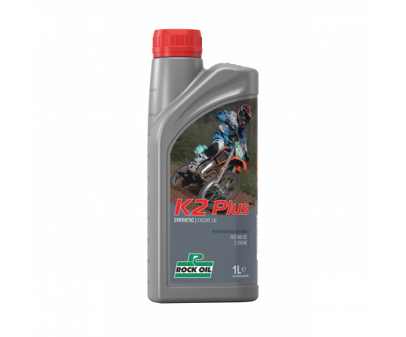 Rock Oil, K2 Plus Semi Synthetic 2-T Racing olja