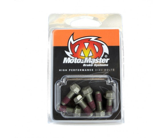 Moto-Master, Skiv Bult M6*16 Sexkant 6st, BAK FRAM, KTM 05 450 SMR, 07-12 450 SMR, 18-20 250 Freeride, 12-17 350 Freeride, 05-24 85 SX, 01-25 65 SX, 01-02 380 SX/400 LC4 EGS/520 EXC/520 SX/MX 380, 01-10 400 EXC/400 SX, 09-25 50 SX, 07-08 505 SX-F, 03-07 5