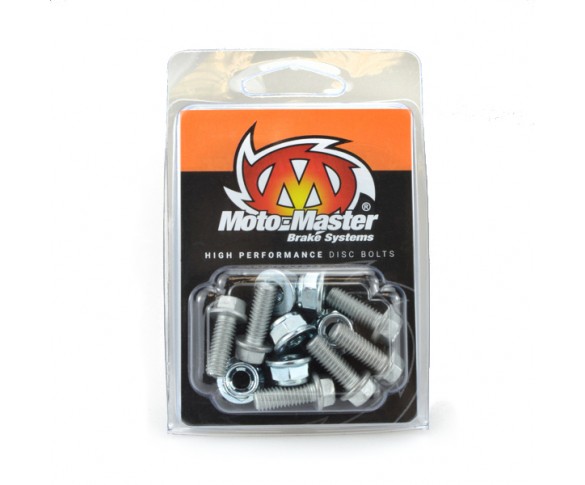 Moto-Master, Skiv bult M6x16 Sexkant 6st, BAK FRAM, KTM 99-00 250 EXC, 89-00 250 SX, 89-95 350/500, 99-03 125 EXC, 89-00 125 SX, 01-19 65 SX, 99 200 EXC, 98 200 EXC, 00 200 EXC /400 EXC/400 SX/520 EXC/520 SX, 94-00 300 EXC/400 LC4, 96-97 360 MX, 96 360 SX