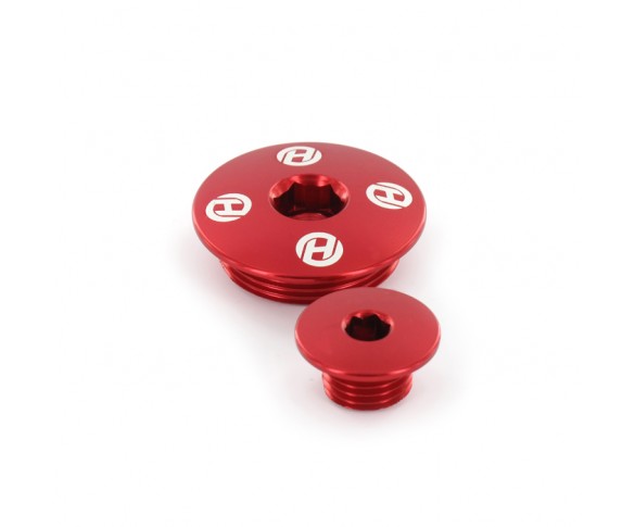 Holeshot, Motorplugg, RÖD, Honda 02-25 CRF450R, 10-17 CRF250R, 07-24 CRF150R