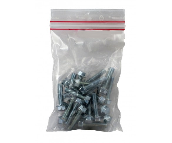 Holeshot, Skruvpåse, M6 x 16mm  25pack