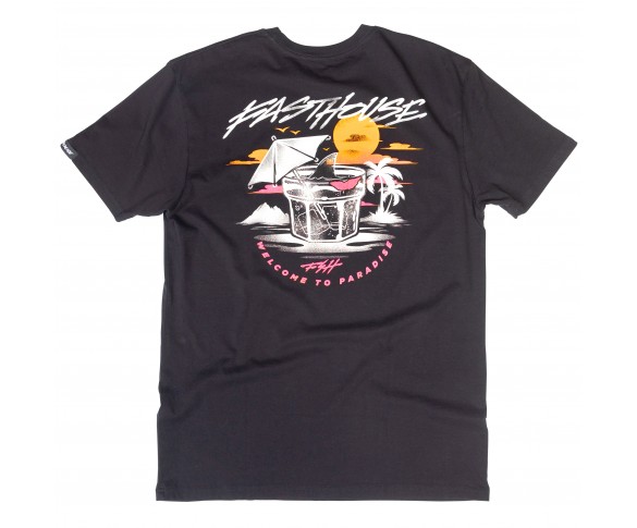 Fasthouse, Hideout SS Tee, Black, VUXEN, L