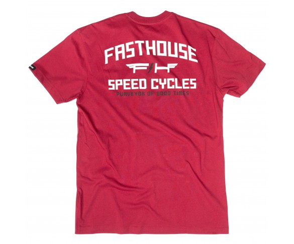 Fasthouse, Elevate SS Tee, Cardinal, VUXEN, XL