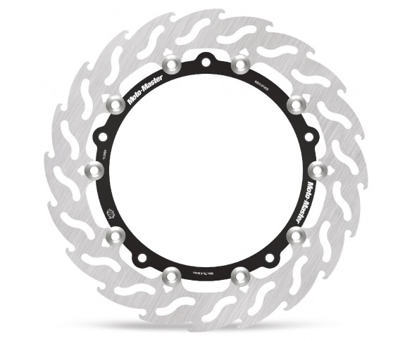 Moto-Master, Bromsskiva Flame Floating 305mm, Vänster, FRAM, BMW 24-25 F 900 GS Adventure, 23 R 1250 GS Adventure