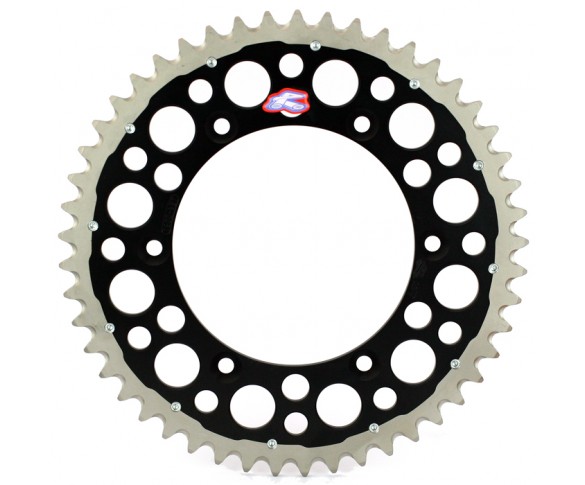 Renthal, Bakdrev, 520, 49, SVART, Suzuki 10-18 RMX450Z, 05-25 RM-Z450, 01-07 DR-Z250, 76-10 RM250, 89-98 RMX250, 07-25 RM-Z250, 75-10 RM125