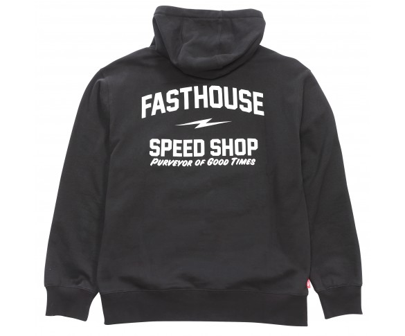 Fasthouse, Purveyor Hooded Pullover, Black, VUXEN, S