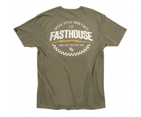 Fasthouse, Sparq SS Tee, Military Green, VUXEN, M