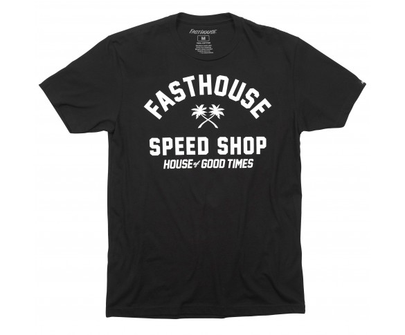 Fasthouse, Youth Haven SS Tee, Black, BARN, S