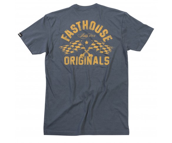 Fasthouse, Signal Tee, Indigo, VUXEN, S