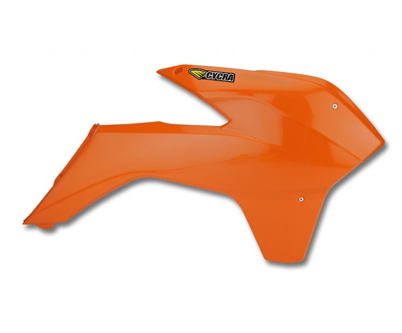 Cycra, Kylarvingar Intake Powerflow, ORANGE, KTM 14-16 450 EXC-F, 13-15 450 SX-F, 14-16 250 EXC/250 EXC-F, 13-16 250 SX, 13-15 250 SX-F, 14-16 350 EXC-F, 13-15 350 SX-F, 14-16 125 EXC/200 EXC/300 EXC/500 EXC, 13-15 125 SX