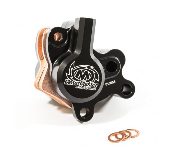 Moto-Master, Bromsok bak, 2-kolvs, inkl oversized pads, BAK, KTM 04-11 85 SX, 09-25 65 SX, Husqvarna 17-22 TC 65, 24-25 TC 65, GasGas 24 MC 65, 21-23 MC 65
