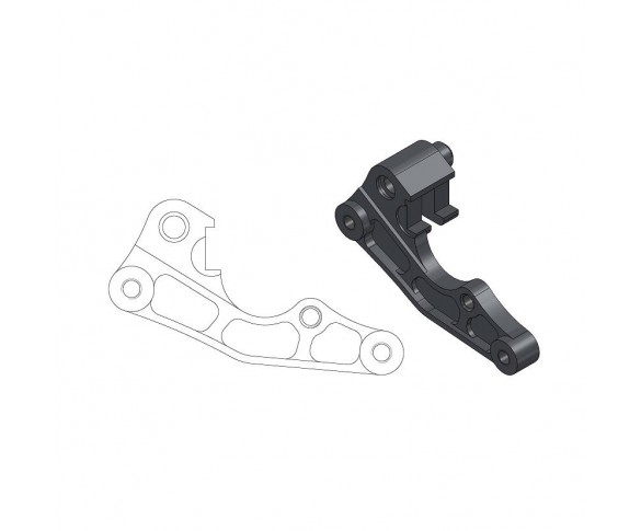 Moto-Master, Adapter Bromsok, FRAM, Kawasaki 19-21 KX450, 06-18 KX450F, 06-08 KX250, 19, FRAM, Kawasaki 19-23 KX450, 06-18 KX450F, 06-08 KX250, 19-25 KX250, 06-18 KX250F, 24-25 KX250X, 06-08 KX125, Suzuki 05-25 RM-Z450, 96-10 RM250, 07-25 RM-Z250, 96-10 R
