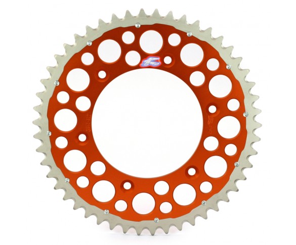 Renthal, Bakdrev, 520, 48, ORANGE, KTM 03-24 450 EXC-F, 03-25 450 SX-F, 03-17 250 EXC, 18-22 250 EXC TPI/300 EXC TPI, 23-24 250 EXC/150 EXC/300 EXC, 03-24 250 EXC-F, 89-25 250 SX, 03-25 250 SX-F, 10-24 350 EXC-F, 10-25 350 SX-F, 91-16 125 EXC, 89-25 125 S