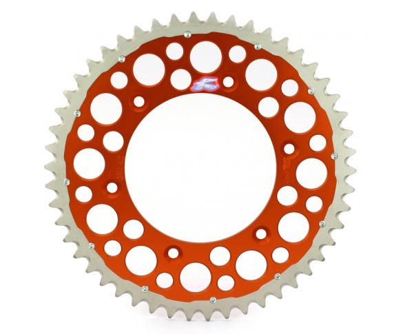Renthal, Bakdrev, 520, 52, ORANGE, KTM 03-25 450 EXC-F/450 SX-F, 03-17 250 EXC, 18-22 250 EXC TPI/300 EXC TPI, 23-25 250 EXC/150 EXC/300 EXC/300 SX, 03-24 250 EXC-F, 25 250 EXC-F /150 SX, 90-25 250 SX, 03-25 250 SX-F, 10-25 350 EXC-F/350 SX-F, 91-16 125 E