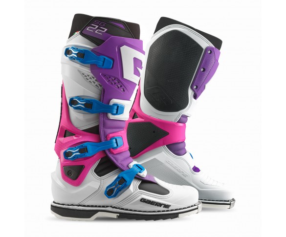 Gaerne, SG22 LIMITED EDITION, VUXEN, 44, LILA VIT BLÅ ROSA
