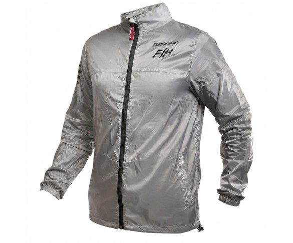 Fasthouse, Tracker Packable Windbreaker, Light Gray, VUXEN, S