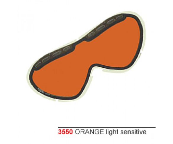 Progrip, Snow 3500 Dubbel lins Light Sensitive, ORANGE