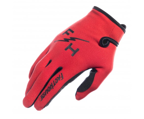 Fasthouse, Carbon Eternal Handskar, Red, VUXEN, L
