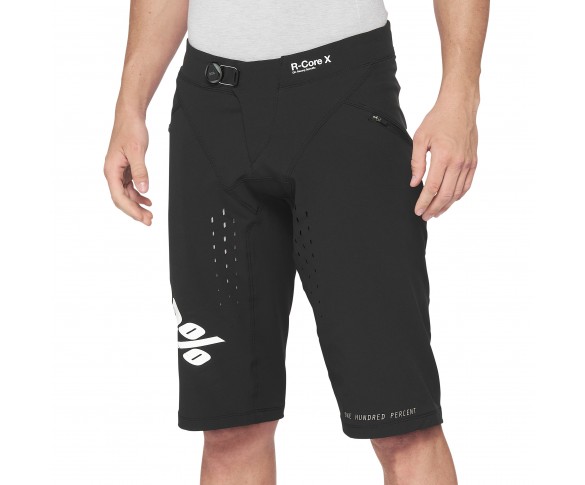 100%, R-CORE X Shorts Black, VUXEN, 34