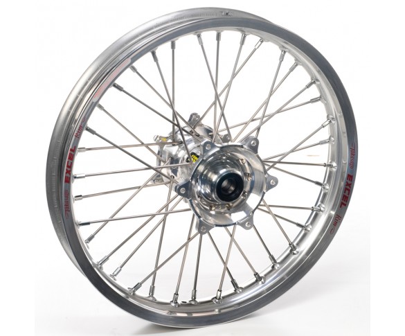 Haan Wheels, Komplett Hjul, 1,40, 17", FRAM, SILVER, Suzuki 02-24 RM85, 97-01 RM80