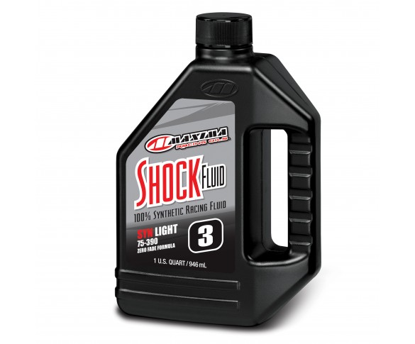 Maxima, Synthetic Racing Shock Fluid Light, 3wt. - 946ml