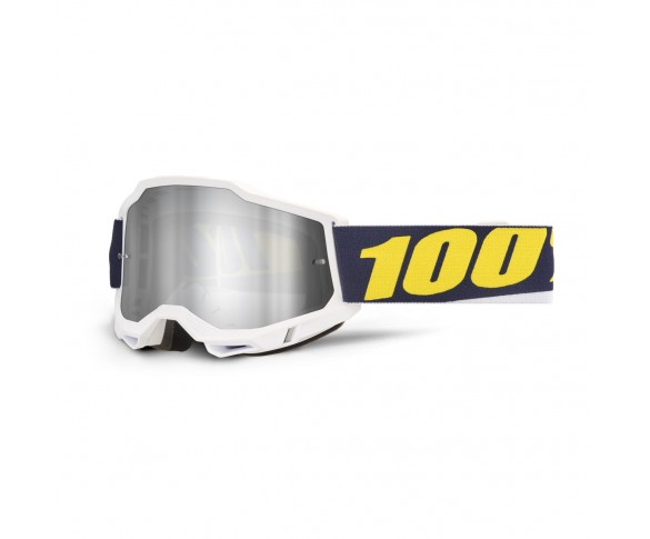 100%, ACCURI 2 Goggle Torc - Mirror Silver Lens, VUXEN