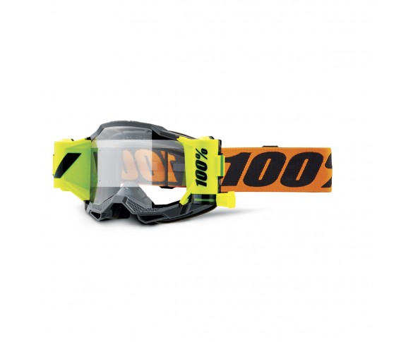 100%, ACCURI 2 FORECAST Glasögon Orange - Clear Lens, VUXEN