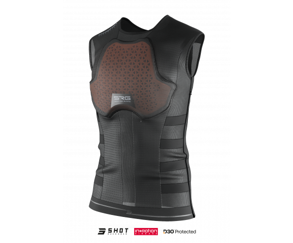 Shot, AIR GUARD, SRG-1 Airbag väst, VUXEN, XL, SVART
