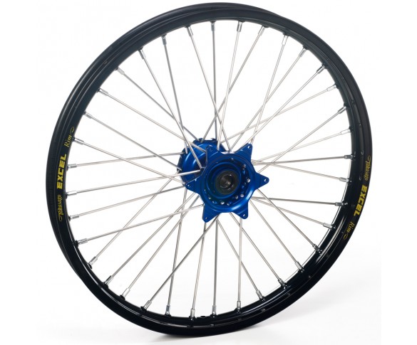 Haan Wheels, Komplett Hjul SM, 5,00, 17", BAK, SVART BLÅ, Yamaha 03-20 WR450F, 03-08 YZ450F, 99-07 WR250, 17-19 WR250, 01-24 WR250F, 08-20 WR250R, 99-25 YZ250, 01-08 YZ250F, 99-07 WR125, 99-25 YZ125, 99-00 WR400F, 01-02 WR426F, 99 YZ400F, FANTIC 22-23 XX 