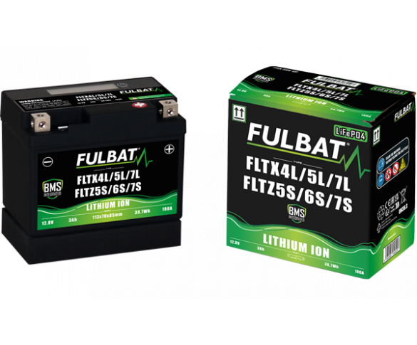 Fulbat, Litium-Ion Batteri, KTM 03-25 450 EXC-F, 07-25 450 SX-F, 01-06 250 EXC, 10-17 250 EXC, 18-22 250 EXC TPI/300 EXC TPI, 23-25 250 EXC/150 EXC/300 EXC/300 SX, 03-24 250 EXC-F, 25 250 EXC-F /150 SX, 14-20 250 Freeride, 22-25 250 SX, 12-25 250 SX-F, 11