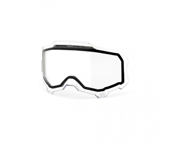 100%, ARMEGA/ARmatic Replacement Vented Dual Pane Lens Clear, VUXEN