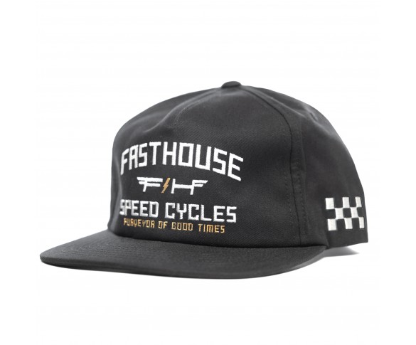 Fasthouse, Elevate Hat, Black - OS, VUXEN