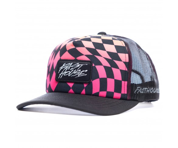 Fasthouse, Sound Check Hat, Pink/Black - OS, VUXEN