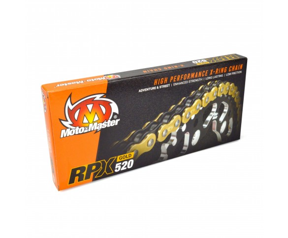 Moto-Master, Kedja, X-Ring RPX Gold, Adventure/Street, 120 Länk, 520