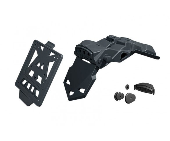 Rtech, Baklampa/bakskärm, Integra Led, avtagbar skylthållare, SVART, Yamaha 19-25 TÉNÉRÉ 700