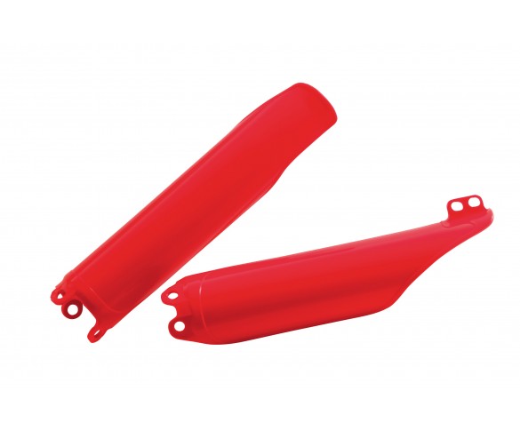 Rtech, Gaffelskydd, RÖD, Honda 02-18 CRF450R, 18 CRF450RX, 05-18 CRF450X, 17 CRF-RX 450, 90-07 CR250R, 04-18 CRF250R/CRF250X, 90-07 CR125R, 92-01 CR500R, Husqvarna 06-07 TE 450/TC 510/TE 510