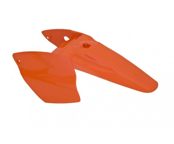 Rtech, Bakskärm/Sidopanel, ORANGE, KTM 02-08 65 SX