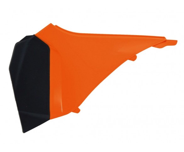 Rtech, Sidokåpa Vänster, ORANGE, KTM 12-13 450 EXC-F, 11-12 450 SX-F, 12-13 250 EXC/250 EXC-F, 11-12 250 SX/250 SX-F, 12-13 350 EXC-F, 11-12 350 SX-F, 12-13 125 EXC/200 EXC/300 EXC/500 EXC, 11-12 125 SX/150 SX