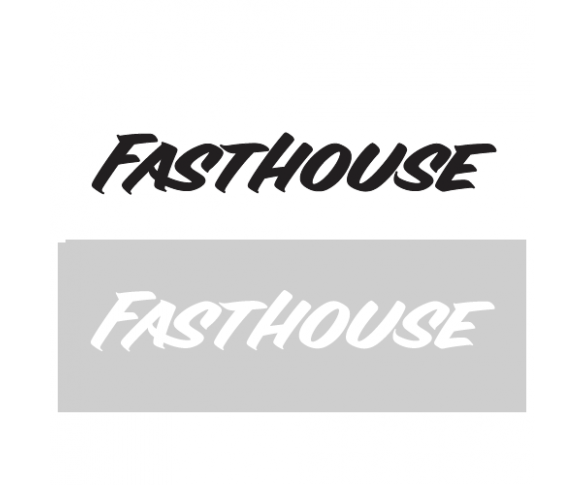Fasthouse, Vinyl Die-Cut Sticker - Svart 76cm, SVART