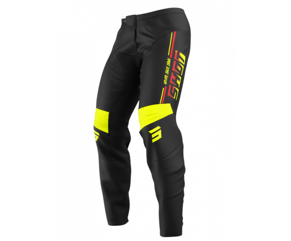 Shot, BYXA DEVO BLOCK, VUXEN, 34, NEON SVART GUL