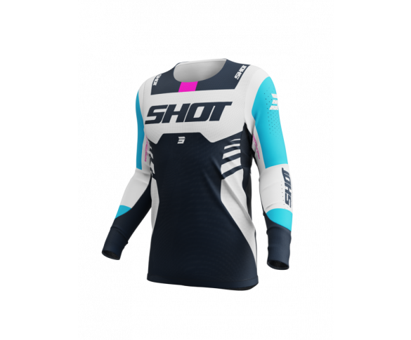 Shot, TRÖJA AEROLITE SPRINT, VUXEN, S, BLÅ