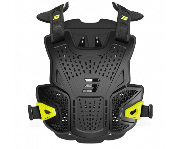 Shot, BRÖSTSKYDD AIRFLOW EVO BLACK, VUXEN