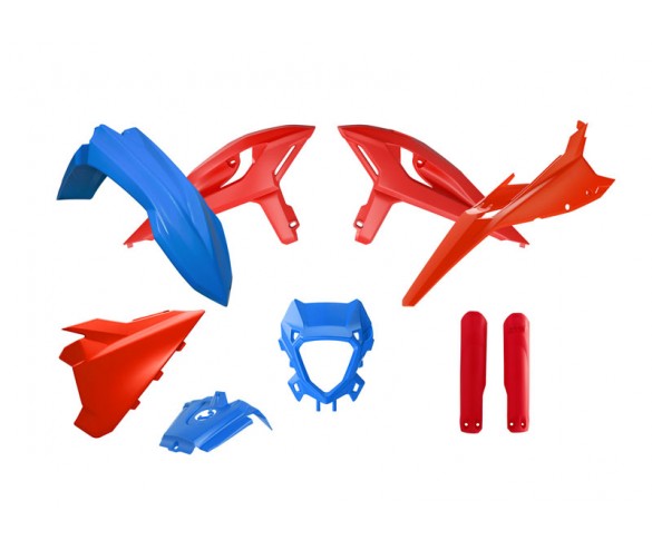Rtech, Plastkit, O.E.M RÖD BLÅ, BETA 25 RR RACING 250 2T/RR X-PRO 250 2T, 25 RR RACING 350 4T/RR X-PRO 350 4T, 25 RR RACING 125 2T/RR X-PRO 125 2T/RR RACING 200 2T/RR RACING 300 2T/RR RACING 390 4T/RR RACING 430 4T/RR RACING 480 4T/RR X-PRO 200 2T/RR X-PR