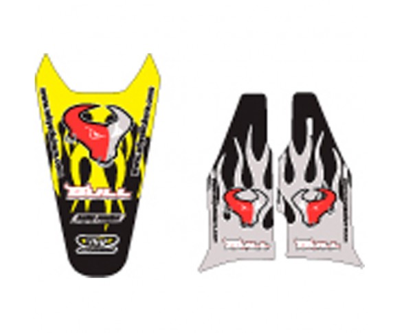 Why Stickers, Bull Sponsor RMZ 450, 05-07, Suzuki 05-07 RM-Z450