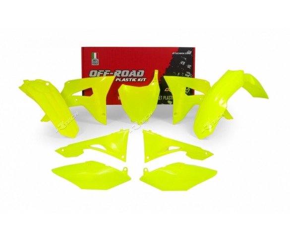 Rtech, Plastkit, NEON GUL, Honda 17-18 CRF450R, 18 CRF250R