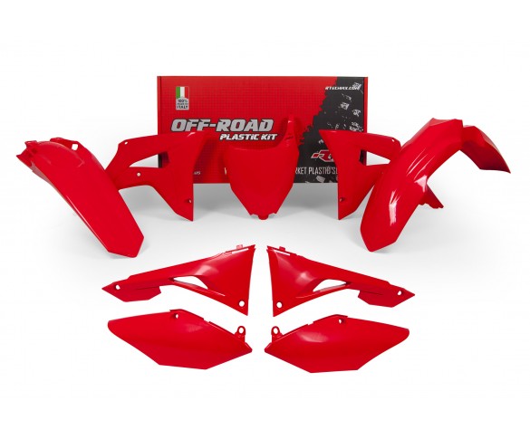 Rtech, Plastkit, RÖD, Honda 17-18 CRF450R, 18 CRF250R