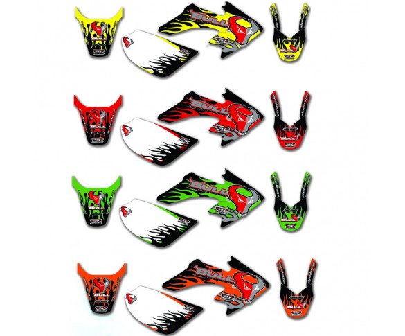 Why Stickers, Dekalkit CRF 50 Blå, Honda 04-25 CRF50