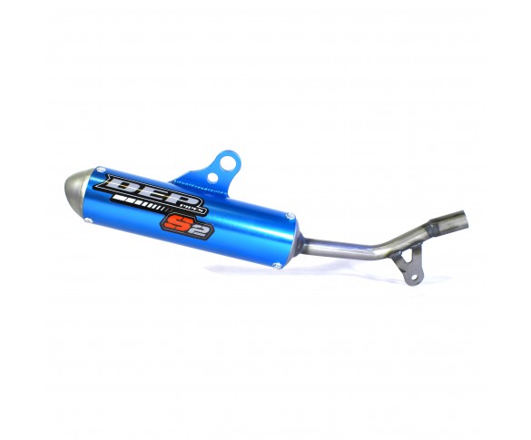 DEP, Ljuddämpare Blå (FS), KTM 16-23 50 SX, Husqvarna 18-23 TC 50, GasGas 21-23 MC 50