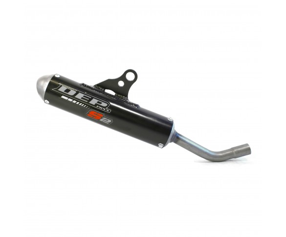 DEP, Ljuddämpare Svart (FS), KTM 18-24 85 SX, Husqvarna 20-24 TC 85, 18-19 TC 85 (17/14)/TC 85 (19/16), GasGas 21-24 MC 85