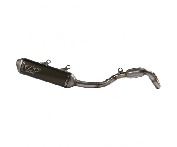 DEP, S7 Avgassystem 4-Takt, Komplett, KTM 23-24 250 SX-F, 23-24 350 SX-F, Husqvarna 23-24 FC 250, 23-24 FC 350, GasGas 24 MC 250F, 24 MC 350F